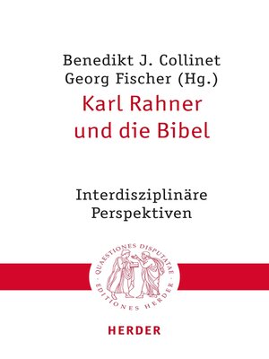 cover image of Karl Rahner und die Bibel